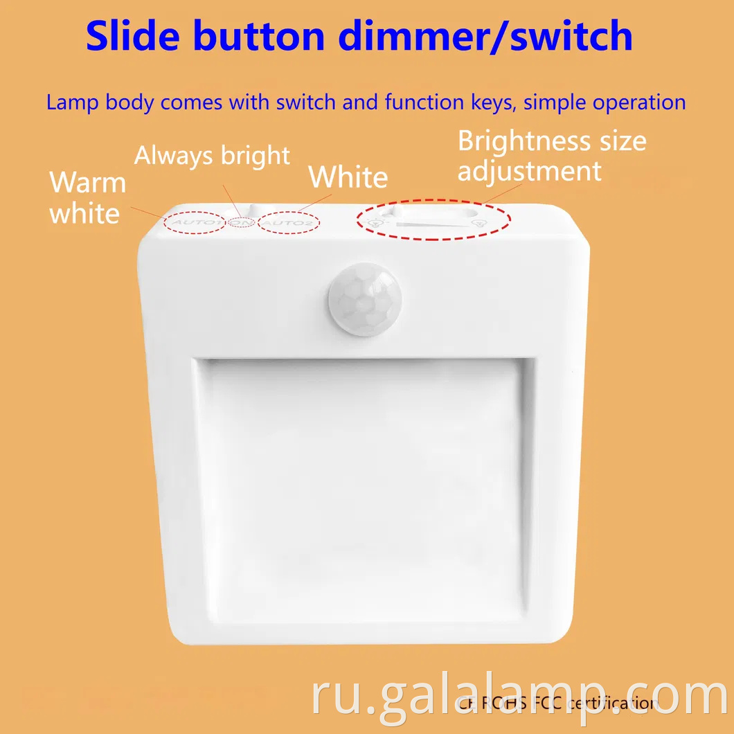 Ультра -яркий датчик движения настенная лампа для безопасности